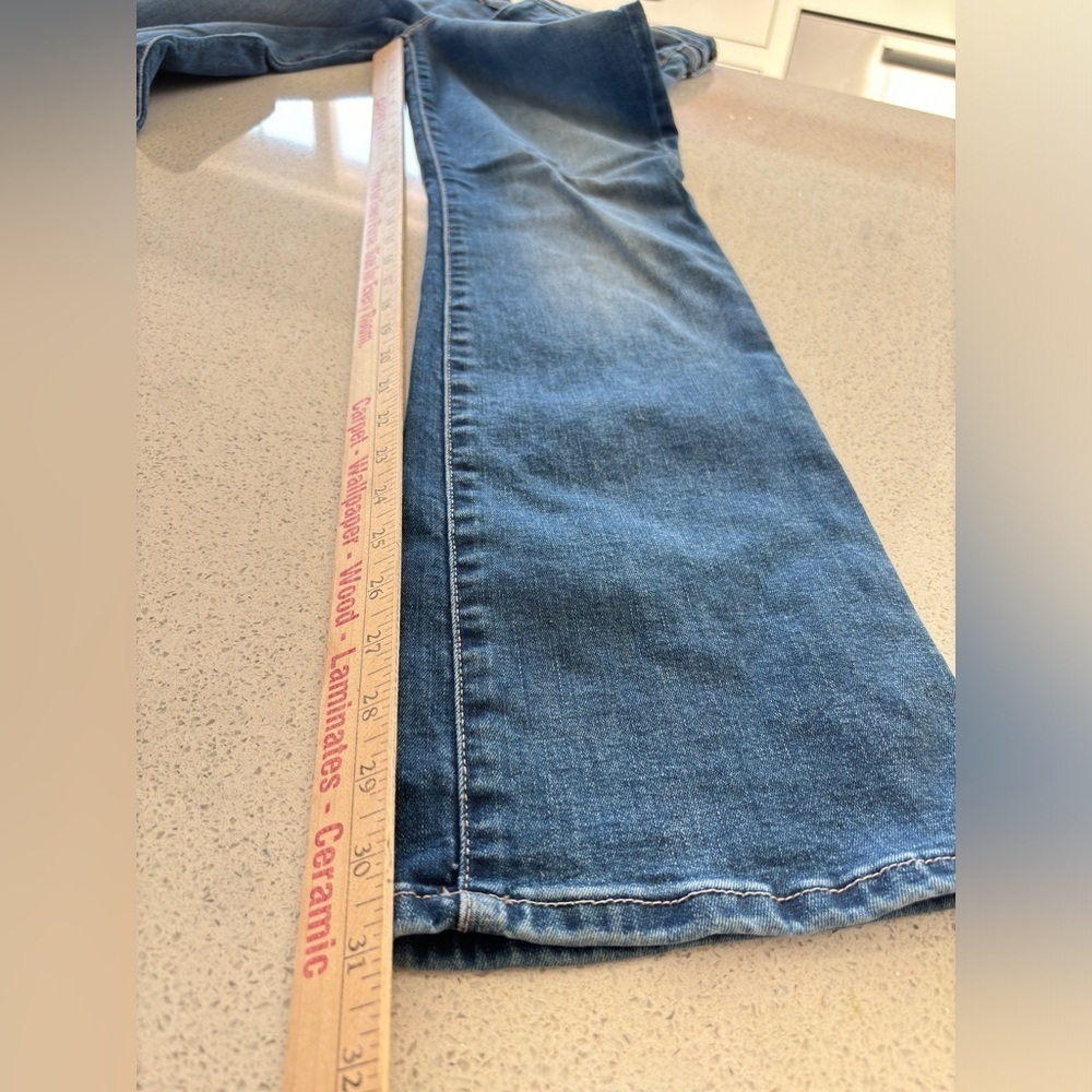 Lucky Brand Sweet Boot Jeans Womens 6/28R 5-Pocket Whisker Western Stretch Denim - Picture 14 of 16